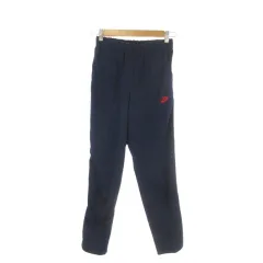 ナイキ NIKE MEN ジョガーパンツ スポーツ ジャージ ロゴ サイドライン M 紺 ネイビー /CK38 ■ECA002