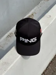 PING 핑 ゴルフ ブラック ボールキャップ 帽子
