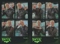 【中古】キャラカード ヒョンジン 4カットフォトセット(2枚組) 「Stray Kids 2nd World Tour “MANIAC” in Seoul」