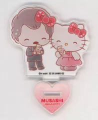 【中古】アクリルスタンド・アクリルパネル 黒澤武蔵＆ハローキティ トレーディングミニアクリルスタンド 「おっさんずラブ -リターンズ-×サンリオキャラクターズ」