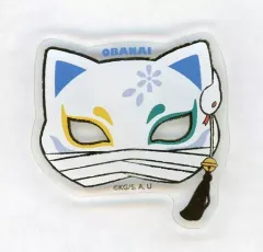 【中古】バッジ・ピンズ 伊黒小芭内 「鬼滅の刃 in ナンジャタウン ～いこいの里巡り～ ねこ型バッジコレクション」