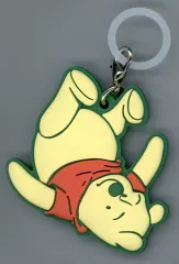【中古】キーホルダー プーさん(マーカーチャーム) ラバーコレクション 「一番くじ くまのプーさん Cozy Winter Days」 I賞