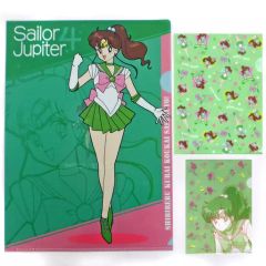 [Used] Clear File Set: Sailor Jupiter Clear File (3 pieces) - "Pretty Guardian Sailor Moon"