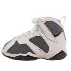 ナイキ NIKE エアジョーダン 7 レトロ TD Air Jordan 7 Retro TD ハイカットスニーカー シューズ DJ2776-100 12cm グレー 白 ホワイト /GV ■GY62