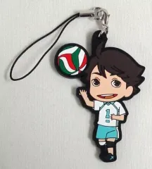 【中古】ストラップ(キャラクター) 3.及川徹「ハイキュー!! ラバーストラップコレクション 第2セット」