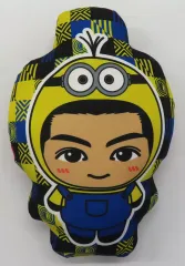【中古】クッション・抱き枕・本体 長谷川慎(THE RAMPAGE) ケビン/ミニクッション 「居酒屋えぐざいる×ミニオンズ フィーバー ケビン＆ティムver.」 推しメンガチャ景品