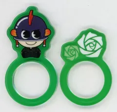 【中古】アクセサリー(非金属) 山下健二郎 アクリルリング2個セット 「三代目 J SOUL BROTHERS LIVE TOUR 2024 “ECHOES OF DUALITY”」 カプセル景品