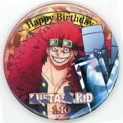 ONE PIECE ユースタス・キッド 缶バッジ - メルカリ
