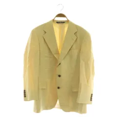 ポロ バイ ラルフローレン Polo by Ralph Lauren テーラードジャケット リネン 3B 総裏地 C92-W80-T170 A5 イエロー /MY ■OS ■ECD002