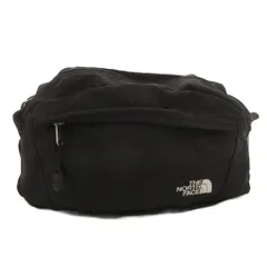 ザノースフェイス THE NORTH FACE ボディバッグ ショルダー ウエスト ロゴプリント 黒 ブラック /FF ■GY61