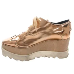 ステラマッカートニー STELLA McCARTNEY エリス プラットフォームシューズ 厚底 スニーカー シャークソール 36 ピンク 363998 /GV ■GY62