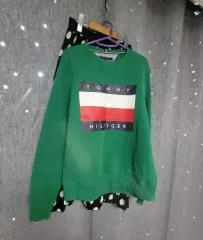 Tommy Hilfiger トミーヒルフィガー スウェット グリーン 未使用