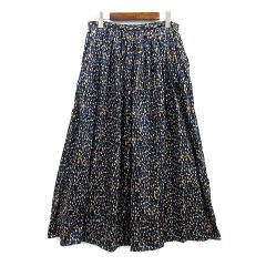 極美品☆MARNI☆コットン☆ペイント☆フレア☆ロングスカート - メルカリ