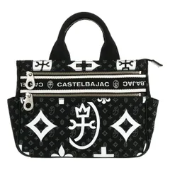 新品 [カステルバジャック] トートバッグ ラウンドバッグ ニース メンズ 038511 【10】 ブラック
