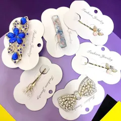 大特価　6個セット　ヘアアクセサリー　ヘアクリップ　ヘアピン　髪留め　前髪クリップ　実物画像　6月