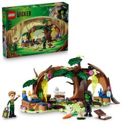 신품 레고(LEGO) 위키드 엘파바의 은신처 장난감 장난감 생일 선물 블록 소녀 소년 아이 7세 8세 9세 초등학생