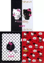 【中古】クリアファイル ハローキティ(07-09) 35周年記念 A4クリアファイル3枚セット 「サンリオキャラクターズ」