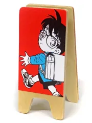 【中古】文房具その他 江戸川コナン 木製メモスタンド 「名探偵コナン」 コナン探偵社限定