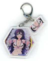【中古】キーホルダー 両姫 「シノビマスター 閃乱カグラ NEW LINK パイ付きアクリルキーホルダー01(公式イラスト)」