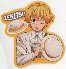 【中古】シール・ステッカー 我妻善逸(アップ) 「Relo Hotels＆Resorts×鬼滅の刃 トレーディングダイカットステッカー」