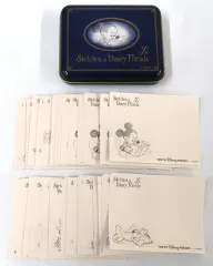 【中古】ノート・メモ帳 集合 スケッチブック風メモ 「ディズニー」 東京ディズニーリゾート限定