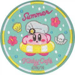 [중고] 거울·미러 커비 Summer 자수 컴팩트 미러 [별의 커비 커비 카페 2019]