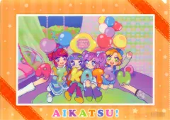 【中古】クリアファイル E.オレンジ A4クリアファイル 「アイカツ!」