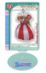 【中古】アクリルスタンド・アクリルパネル ラブリーストロベリー 「オシャレ魔女 ラブ and ベリー展 ～オシャレまほうミュージアム～ in パルコ ゆら×2カードアクリルスタンド」