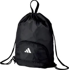 アディダス adidas サッカー ボール用ナップ サッカー ブラック 黒色 フットサル サッカーボール 部活 球技 ボールケース かばん 収納 ボール収納 ボール入れ 持ち手つき  AKM34BK ブラック