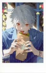 【中古】キャラカード 葛葉(食事/通常ver.) 「バーチャルYouTuber にじさんじ ChroNoiR Blue Memories ランダムチェキ風カード」