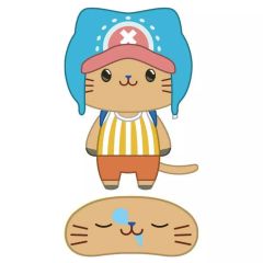 [중고] 봉제 장난감 마스코트 봉제 장난감 배지 토니 토니 헬기 withCAT 아이 마스크와 박제 키 체인 [원피스]