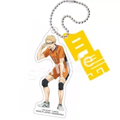 【中古】キーホルダー 月島蛍 +nameアクリルキーホルダー VS好敵手 「ハイキュー!!」