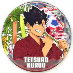 【中古】バッジ・ピンズ 黒尾鉄朗 「ハイキュー!!ウィーク2025 ホロ加工缶バッジ 浴衣Ver. 他校」