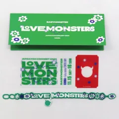 【中古】グッズセット BABYMONSTER 会場限定刺繍ミサンガ＆ピクチャーチケット(千葉) 「BABYMONSTER “LOVE MONSTERS” JAPAN FAN CONCERT 2025」 千葉公演 S席チケット特典