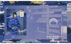 【中古】グッズセット 三日月宗近 屏風＆和風カードセット 「刀剣乱舞 廻 京の軌跡×東映太秦映画村」