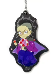 【中古】ストラップ 不死川玄弥 オリジナルラバーストラップ 「ニジゲンノモリ×アニメ 鬼滅の刃 コラボイベント 第3弾」 対象商品購入特典