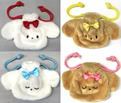 【中古】バッグ 全4種セット 「ちょんまげこいぬの巾着ポーチ」