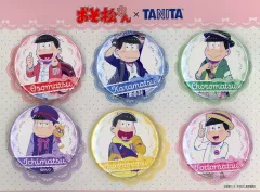【中古】バッジ・ピンズ 6つ子(等身大) 缶バッジセット(6個セット) 「おそ松さん×TANITA CAFE」