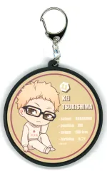 【中古】コースター 月島蛍 持ち運べるラバーコースター 「ハイキュー!! meets Palude」