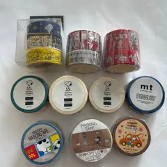 【新品未開封】スヌーピー マスキングテープ10個セット　スヌーピー ミュージアム東京　ホールマーク　Hall mark PEANUTS SNOOPY T-71