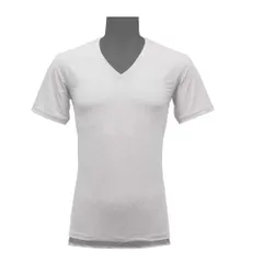 新品 [フリーズテック] 氷撃 半袖Vネックインナー(ライフスタイル) 白 (S)