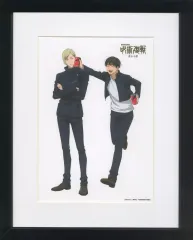 【中古】原画イラストボード 付属品付)呪術廻戦 複製原画 懐玉・玉折 灰原 七海