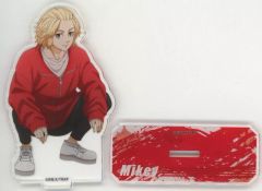 [Used] Acrylic Stand・Acrylic panel by Manjiro Sano Stand Street Style "Tokyo Revengers Collaboration Cafe Third Edition at SMILE BASE CAFE"