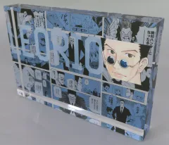 【中古】アクリルスタンド・アクリルパネル レオリオ=パラディナイト アクリルブロック“HEROES”(2023) 「HUNTER×HUNTER」
