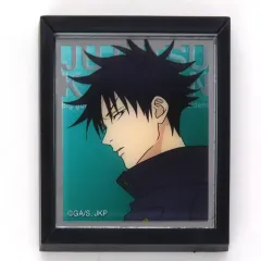 【中古】雑貨 伏黒恵(背景カラー) 「呪術廻戦 大交流展 at baseyard tokyo トレーディング フレームマグネットミラー 大交流展イラスト」