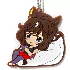 [중고] 열쇠 고리 드라멘테 [말 딸 프리티 더비 Season 3 클리어 고무 마스코트 ~ Relax time ~] 반다이 남 코어 뮤즈먼트 한정
