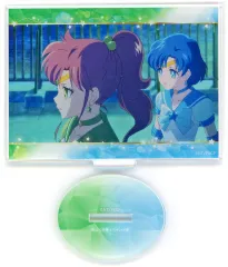 【中古】アクリルスタンド・アクリルパネル セーラージュピター＆セーラーマーキュリー 「劇場版 美少女戦士セーラームーンCosmos 場面写アクリルスタンド 第1弾」 セーラームーンストア限定