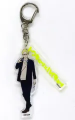 【中古】キーホルダー 月島蛍 「東急グループ×ハイキュー!! スペシャルコラボ トレーディングアクリルキーホルダー トウキュー!!ver.」