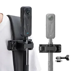 新品 STARTRC VCR 自撮り棒ホルスター バックパック ストラップ クリップマウント Insta 360 X5 X4 Go Ultra ACE Pro 2用 調節可能 クイックリリース Pro Hero 13 12 Max 2用 DJI osmo Naのサムネイル