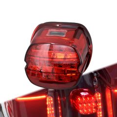 新品 HCmotorku バイク テールランプ LED ブレーキ テールライト 多機能 ランニングライト 一体 ハーレー ダイナ スポーツスター 883 XL ロード キング ソフテイル 用 赤い